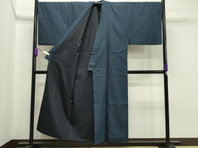 平和屋着物●男性 紬 アンサンブル 100亀甲 正絹 CAAX5856gh