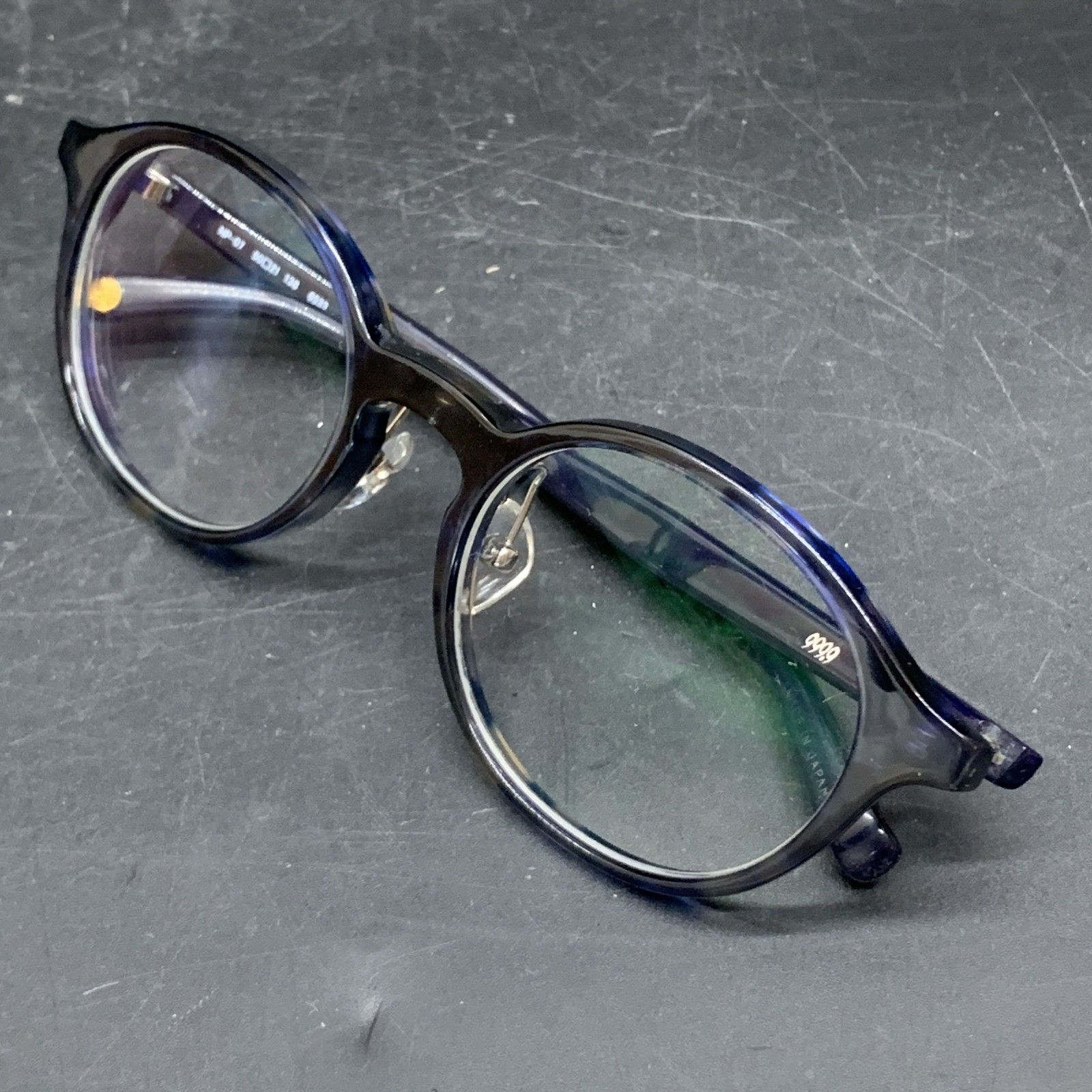 M388  999.9 Four Nines フォーナインズ　NP-07 50□21 138 6533  度入り メガネ 眼鏡 めがね レディース メンズ 2点まとめ（NP-30) M388 999.9 Four Nines フォーナインズ NP-07 50