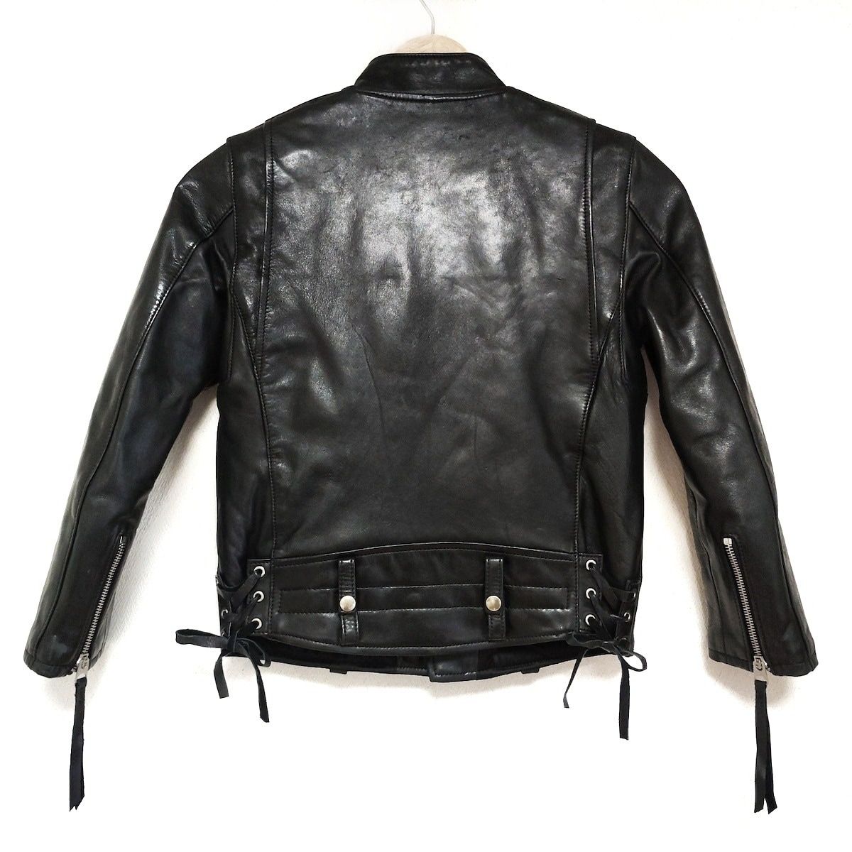 beautifulpeople ビューティフルピープル ライダースジャケット サイズ130 レディース - 黒 七分袖 冬 秋