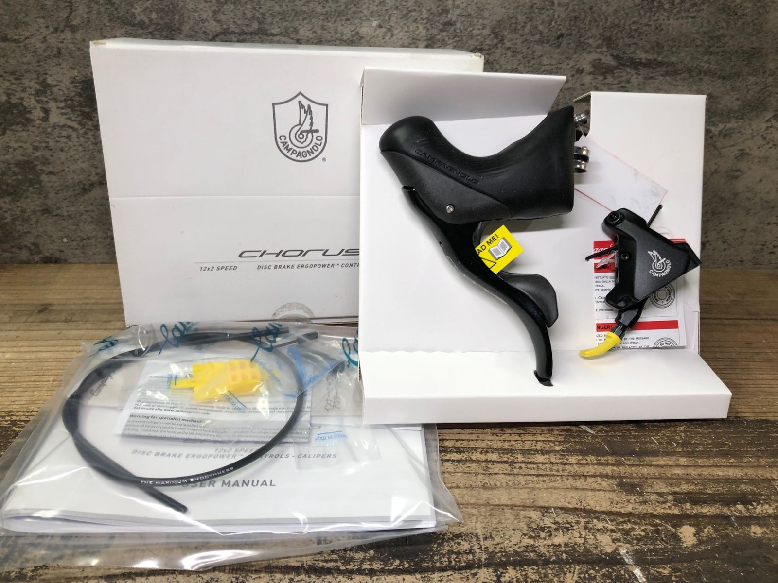 JK378 カンパニョーロ CAMPAGNOLO コーラス CHORUS 2S 左 エルゴパワー キャリパーセット