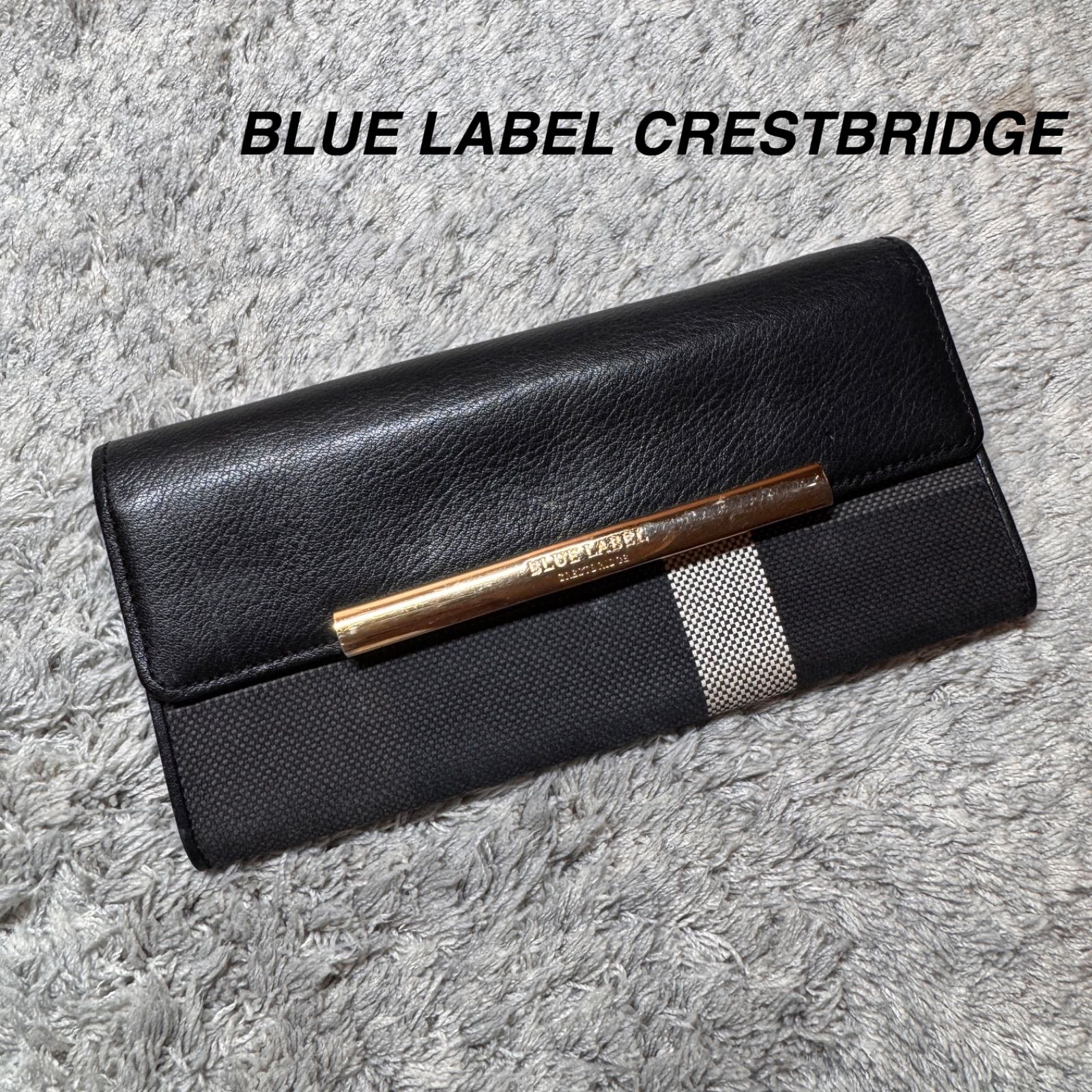 BLUE LABEL CRESTBRIDGE ブルーレーベルクレストブリッジ 長財布 