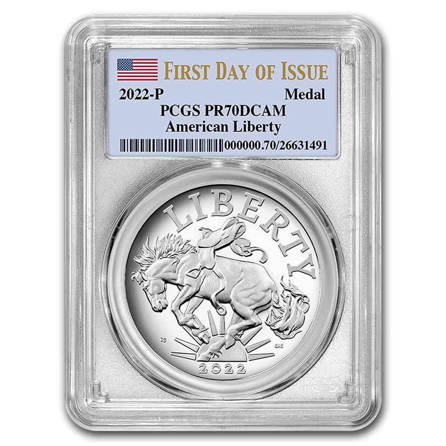 2025-P Silver American Liberty Medal PR-70 PCGS First Day