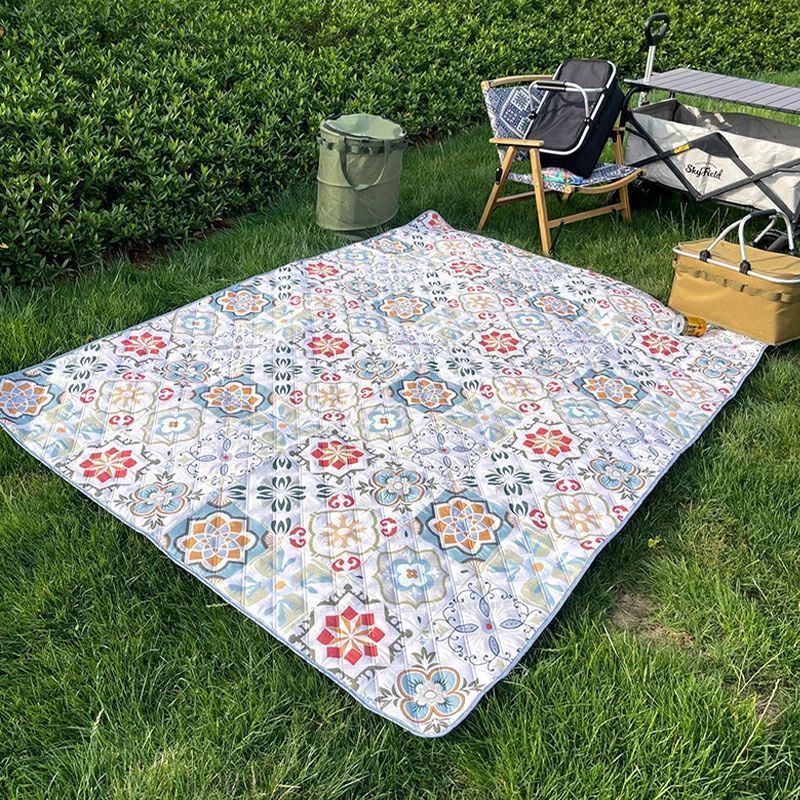 レジャーシート 厚手 アルミ おしゃれ 防水 大判 大きいサイズ 2人用 ひんやり 耐熱 遮熱 コンパクト 海 一人用 クッション 5~6人 ピクニ