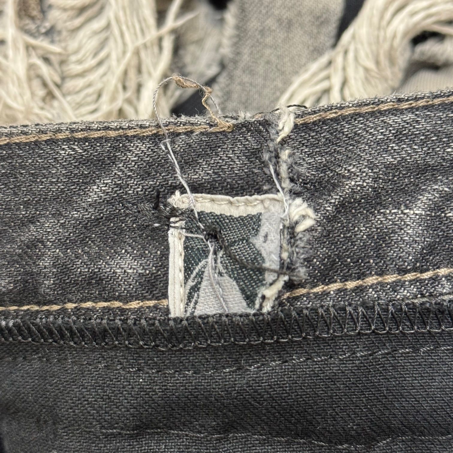 SWAMPGOD DESTROYED FISOLO PANTS デストロイエプロンパンツ ワイド