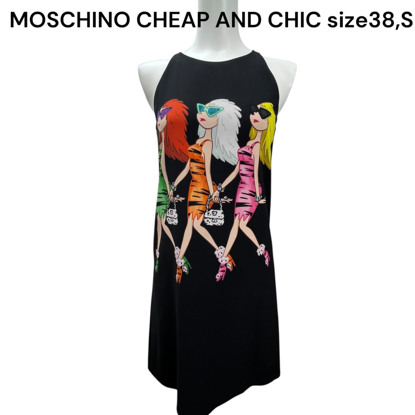 モスキーノ チープアンドシック MOSCHINO CHEAP AND CHIC ワンピース 38 S レディース S5S413