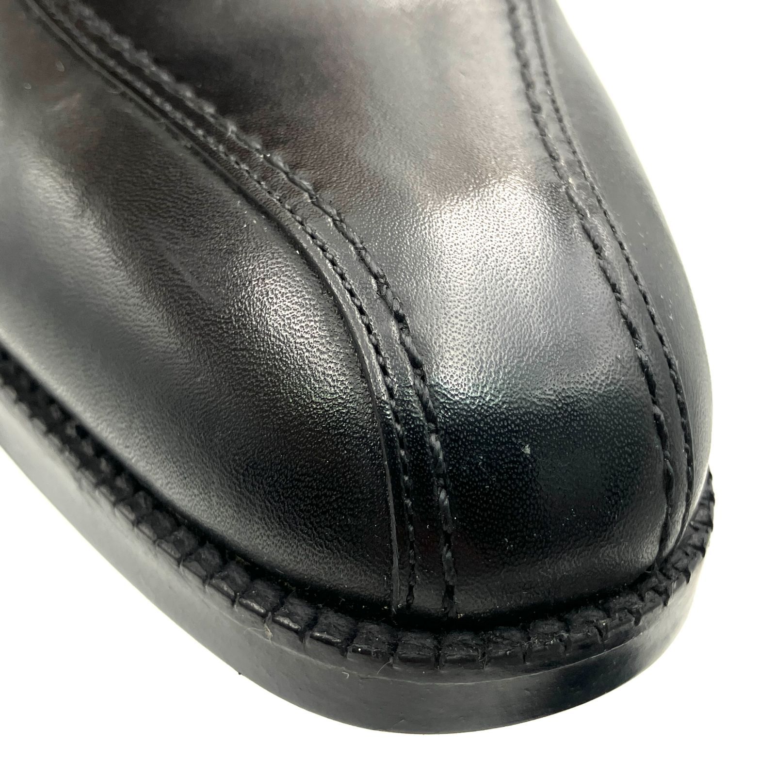 未使用 バーバリー ドレスシューズ ローファー ビジネスシューズ  革靴 ロゴ バーバリー 革靴 23.5cm ドレス ビジネス ローファー レディース