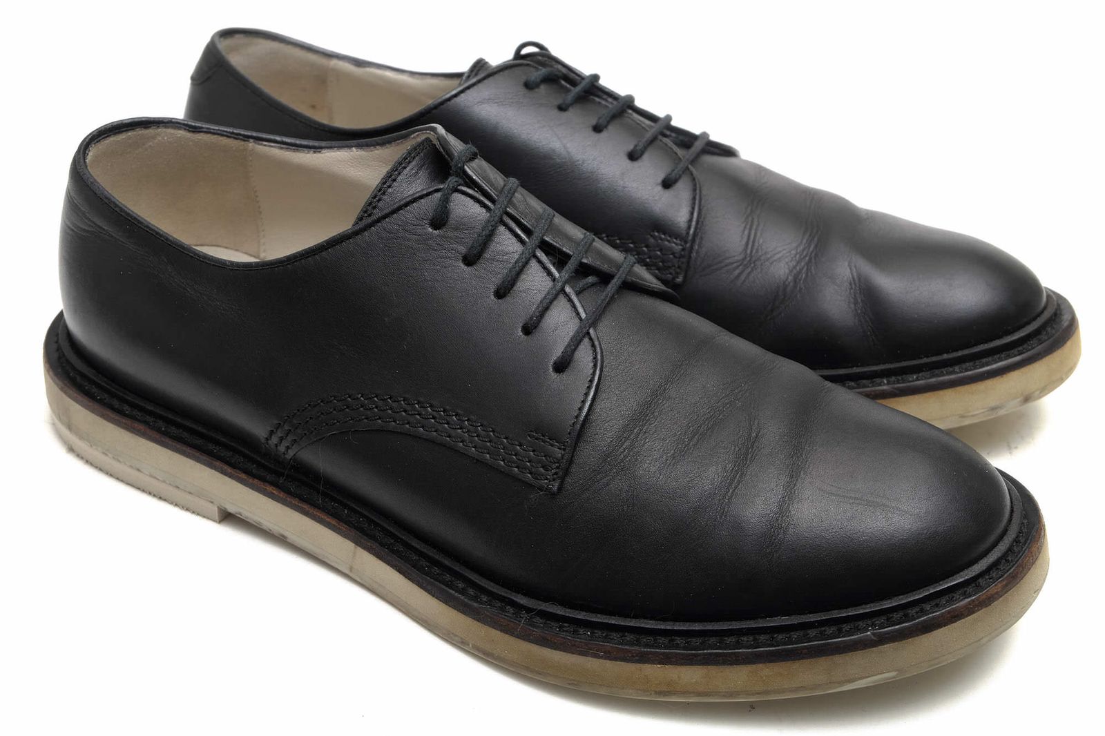 グッチ レースアップシューズ メンズ 黒 本革 グッチ／GUCCI シューズ