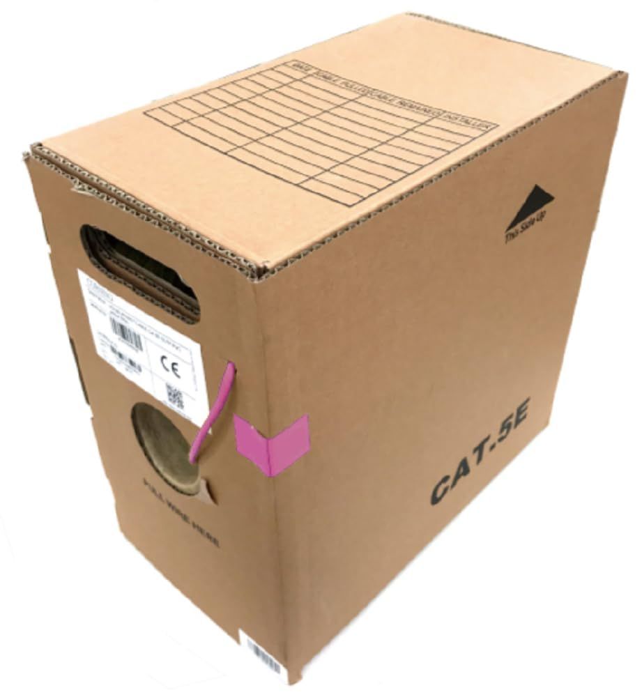 白 カテゴリー5e LANケーブル CAT5E UTP4P VOL-5C4V-U 305m巻 (白) コーニング CORNING