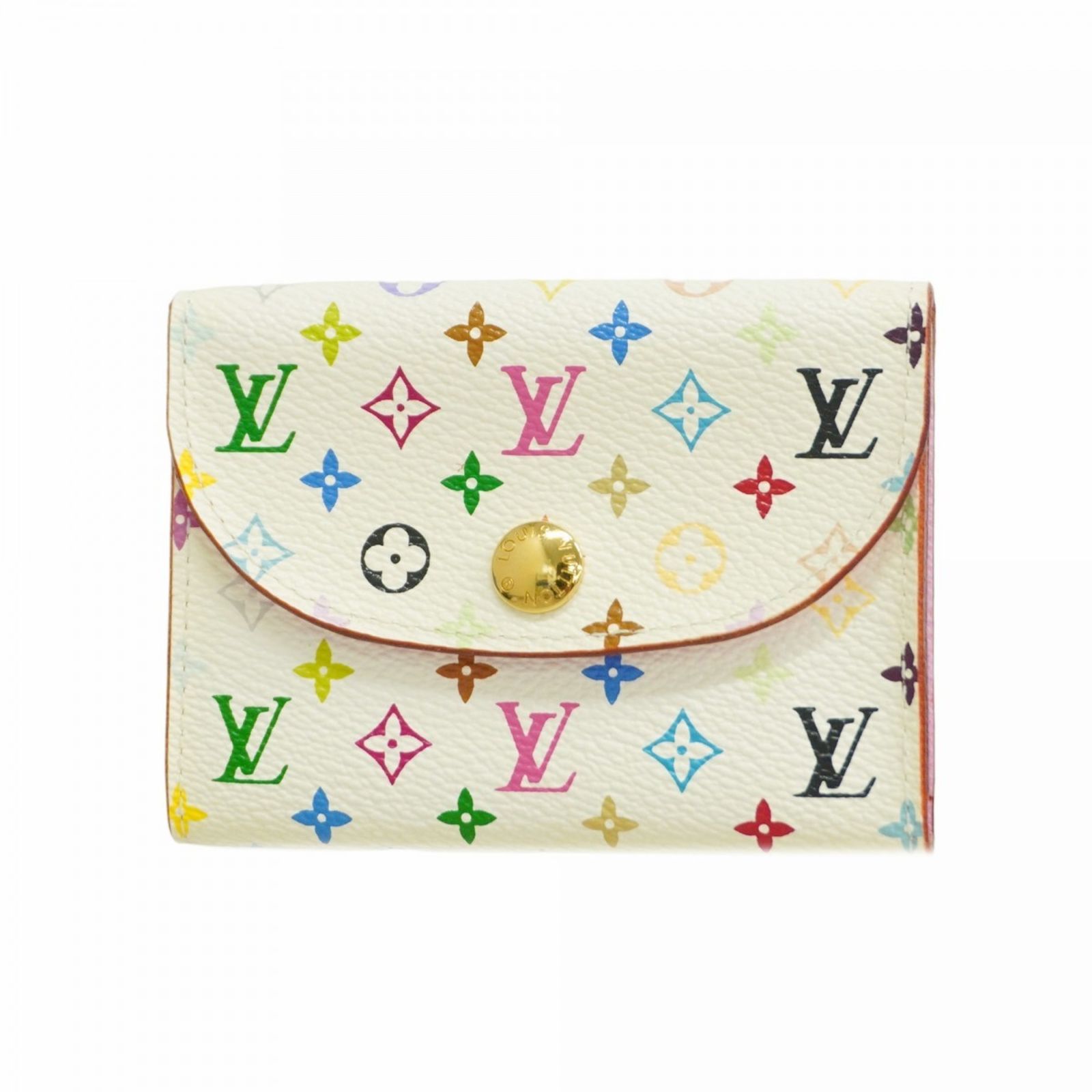 ルイ ヴィトン Louis Vuitton ルイ ヴィトン 名刺入れ モノグラム マルチカラー アンヴェロップカルトドゥヴィジット M66560 ブロン リッチレディース P1302005