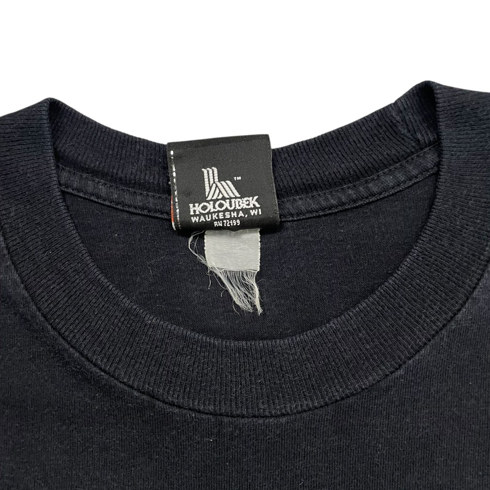 00s HARLEY-DAVIDSON L/S Tシャツ スカル フレイム mx6様専用00s ハーレーダビッドソン Tシャツ ロンT グリーン