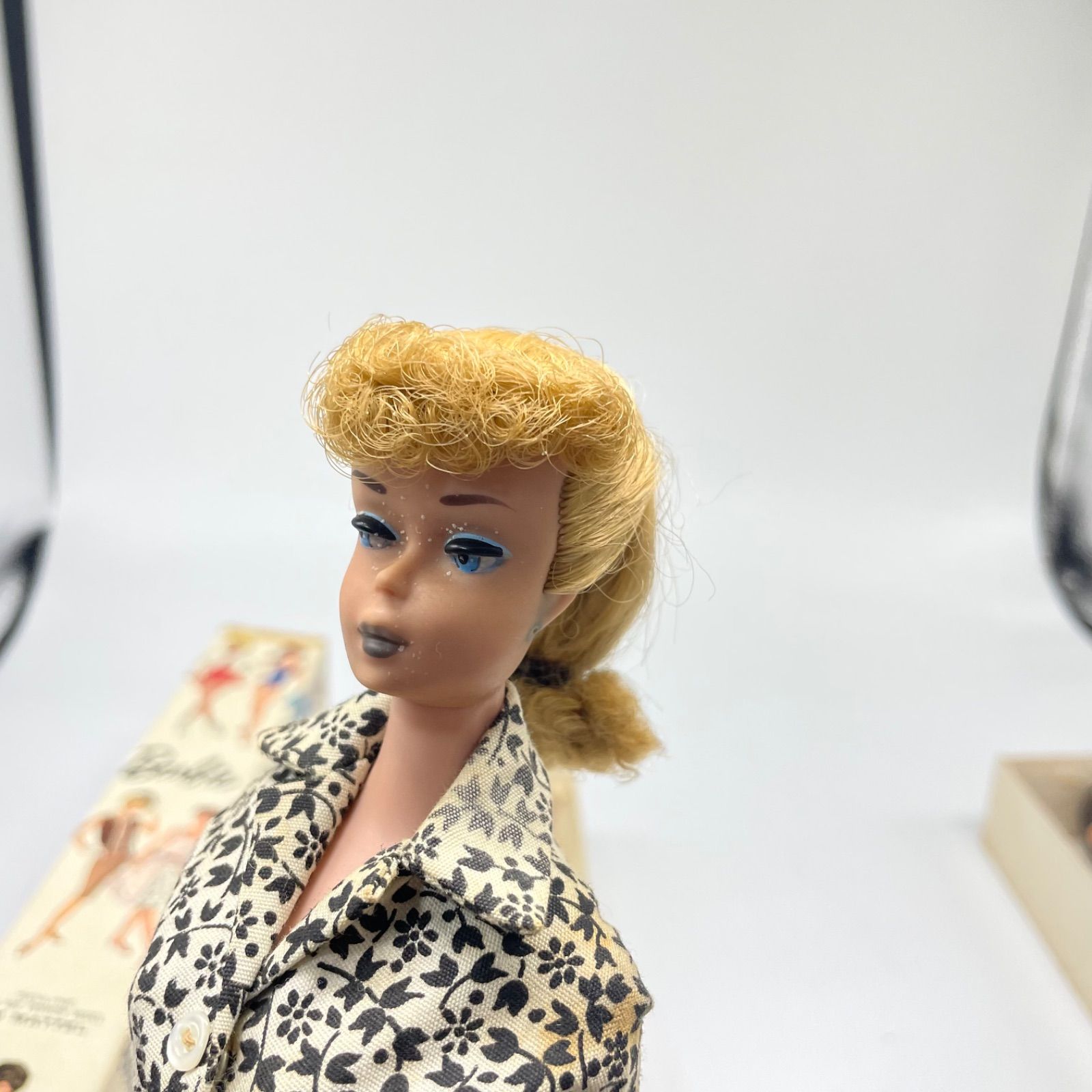 初期バービー人形 箱付き 修理用 Mattel ヴィンテージ #3