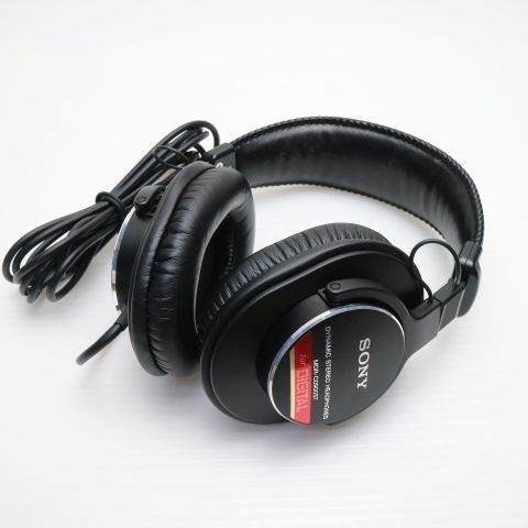 超 MDR-CD900ST ブラック ヘッドホン SONY 土日祝発送OK 07000