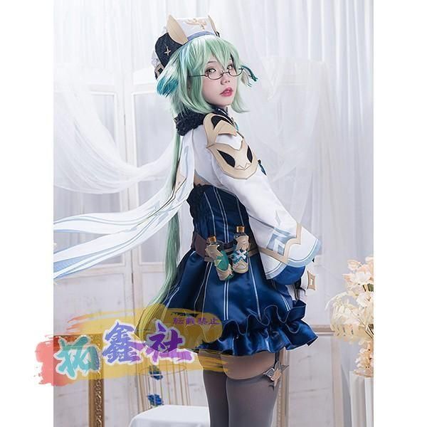 原神 げんしん スクロース コスプレ衣装 イベント ゲーム ウィッグ 靴 追加可 大人 ccosplay衣装 服 フルセット