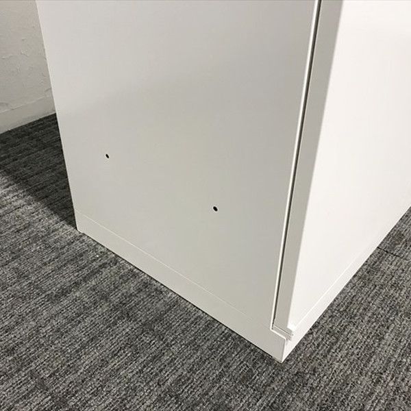 両開き書庫 レクトライン スチールキャビネット オカムラ ホワイト