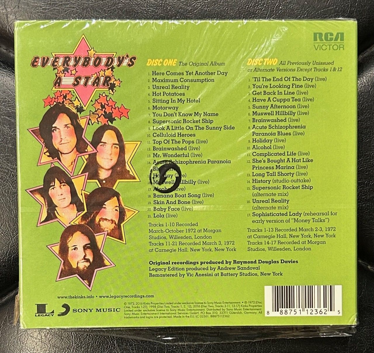【輸入盤CD2枚組】The Kinks 「Everybody's In Show-Biz Legacy Edition」 キンクス