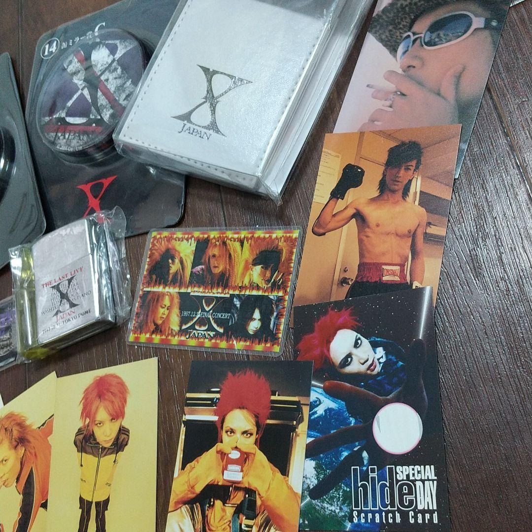 激レア】X-JAPANグッズまとめ売り 未開封ZIPPO付き ☆送料無料