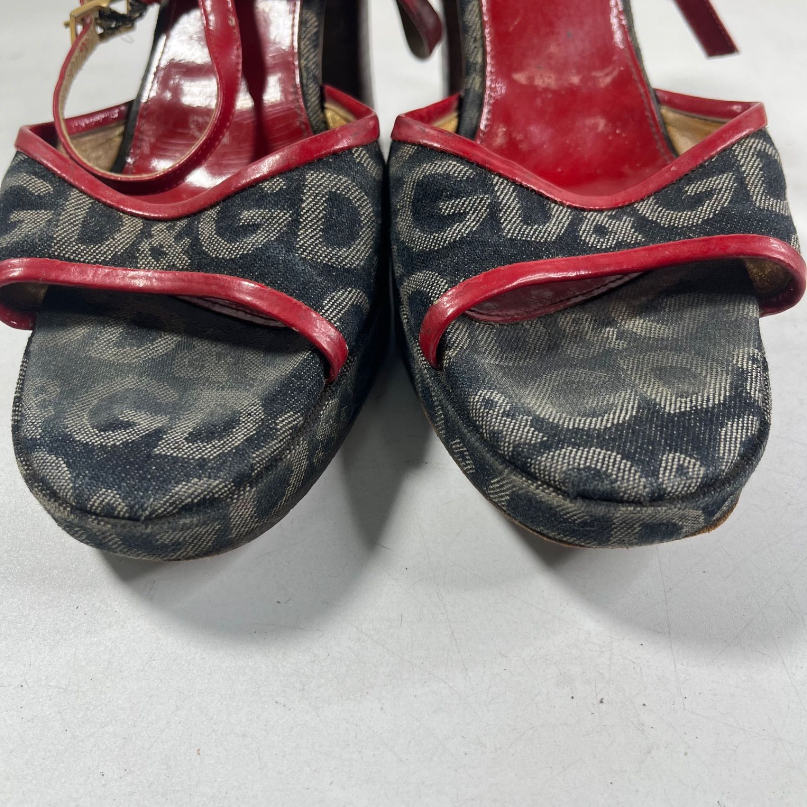 A0818-16-8 D&G ドルチェ&ガッバーナ サンダル 24cm - メルカリ