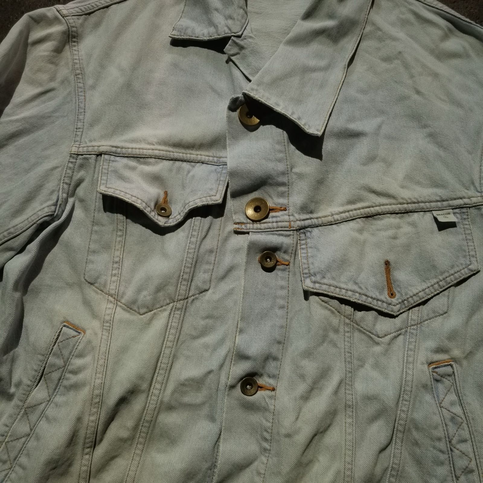 kolor BEACON 23ss 前変形デニムジャケット 2 カラー ビーコン 23SBM 