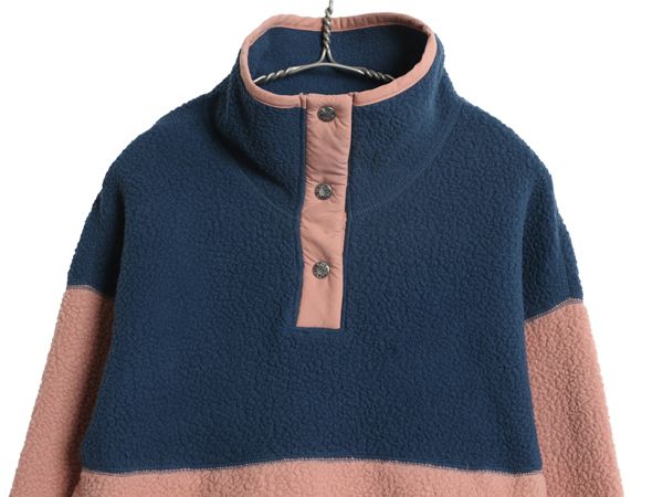 なクーポン配布中! US企画 ノースフェイス クラグモント パイル フリース ジャケット レディース M | 古着 ボア アウトドア スナップ プルオーバー ジャンパー