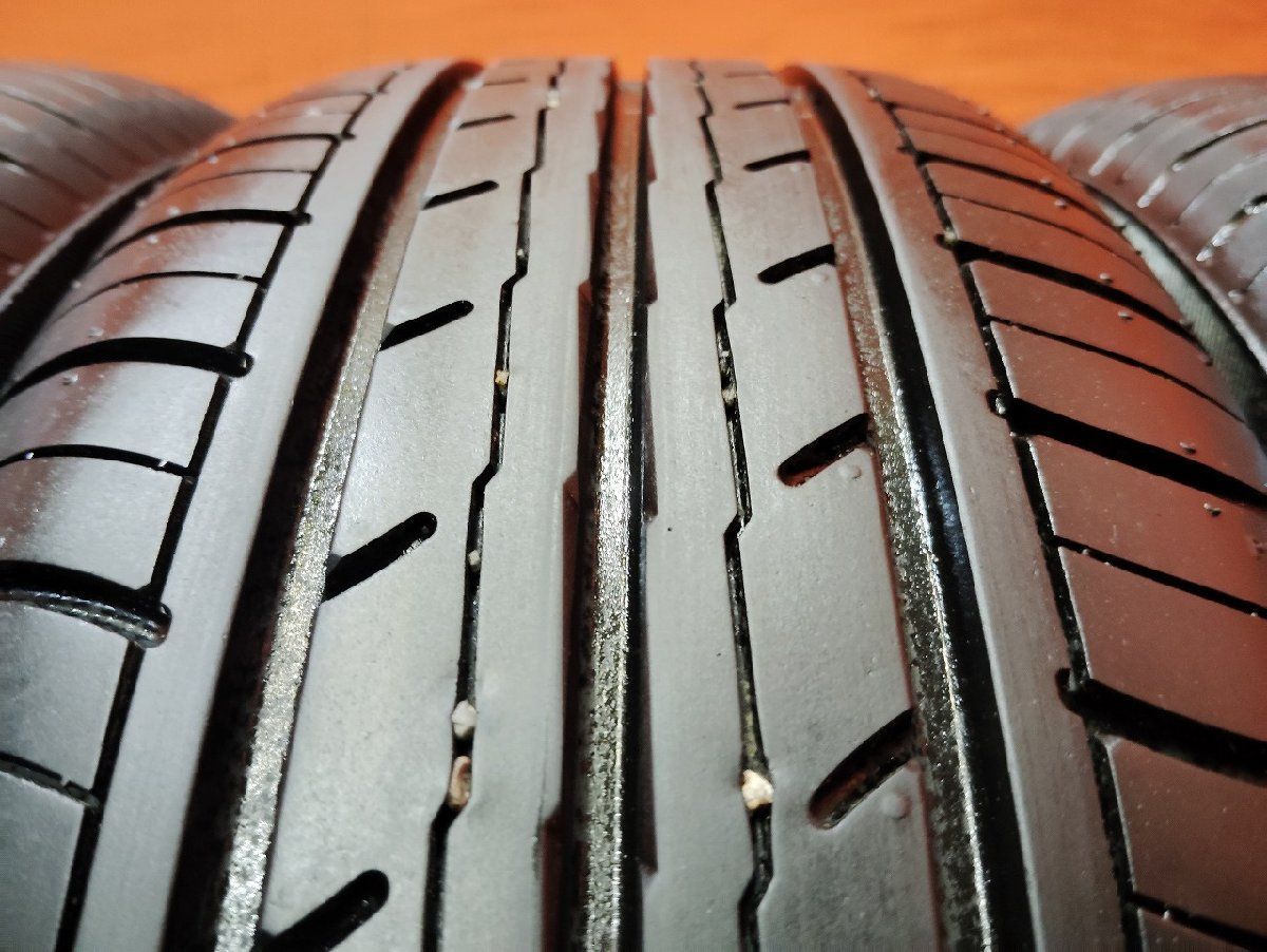 【YOKOHAMA BluEarth-Es ES32 165/50R15】夏タイヤ【BLACK BIRD 15インチ 5J4HPCD100+43】24年製 バリ溝 コペン等　(VTM314) YOKOHAMA BluEarth-Es ES32 165/50R15】夏タイヤ【BLACK BIRD 15インチ