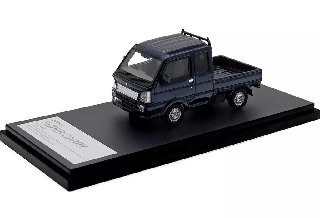 ミニカー 1|43 SUZUKI SUPER CARRY X 2025 ノクターンブルーパール ハイ ストーリーシリーズ HS482BL