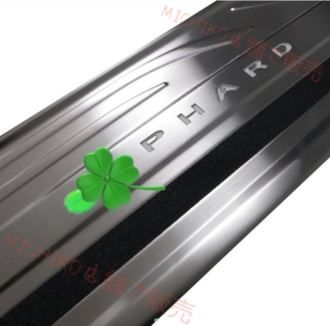 トヨタ アルファード 40系 LED スカッフ プレート サイドガーニッシュ 4P プロテクター ステップ カバー ALPHARD - FFCRYSTALESIA_COM