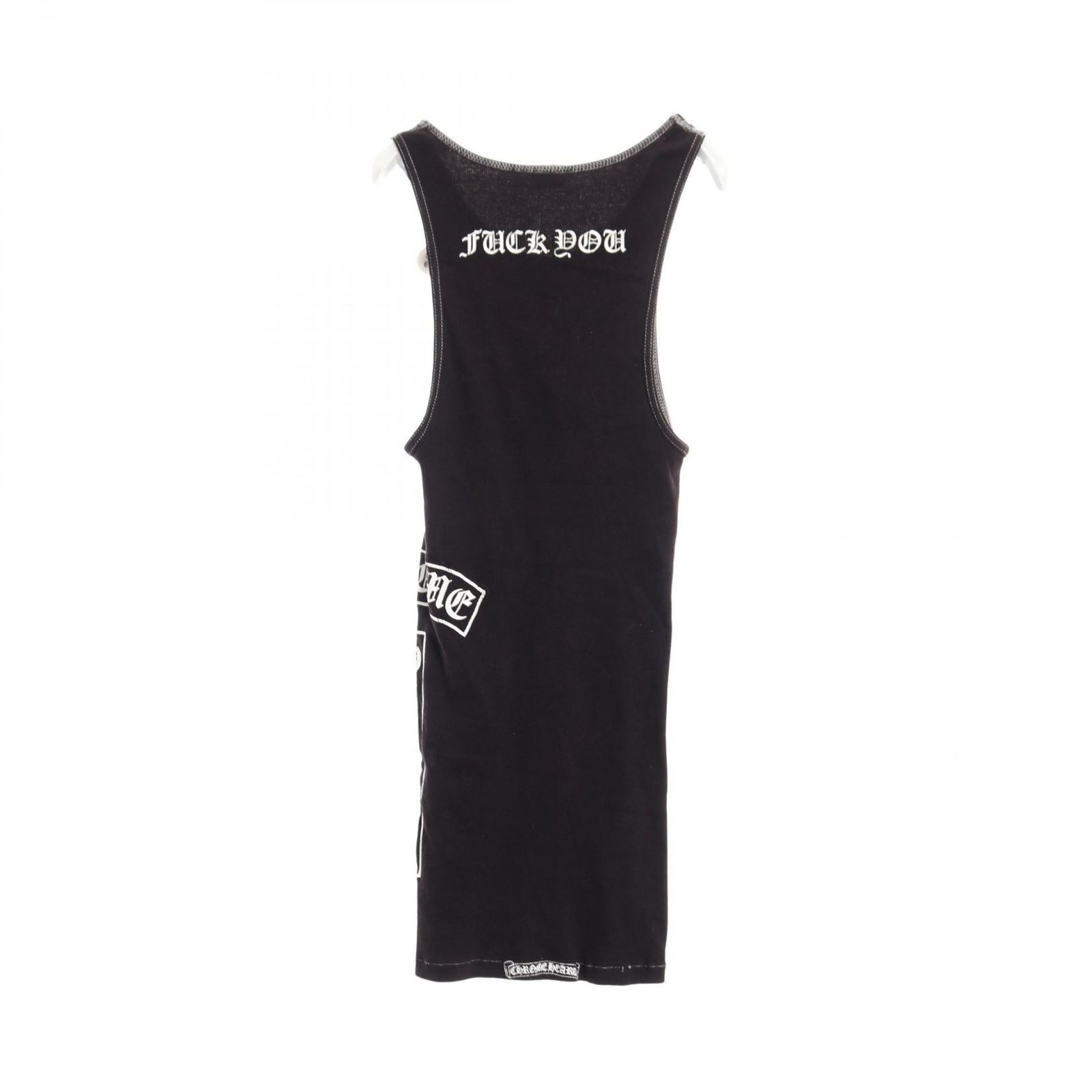クロムハーツ CHROME HEARTS タンクトップ CHクロス ブラック