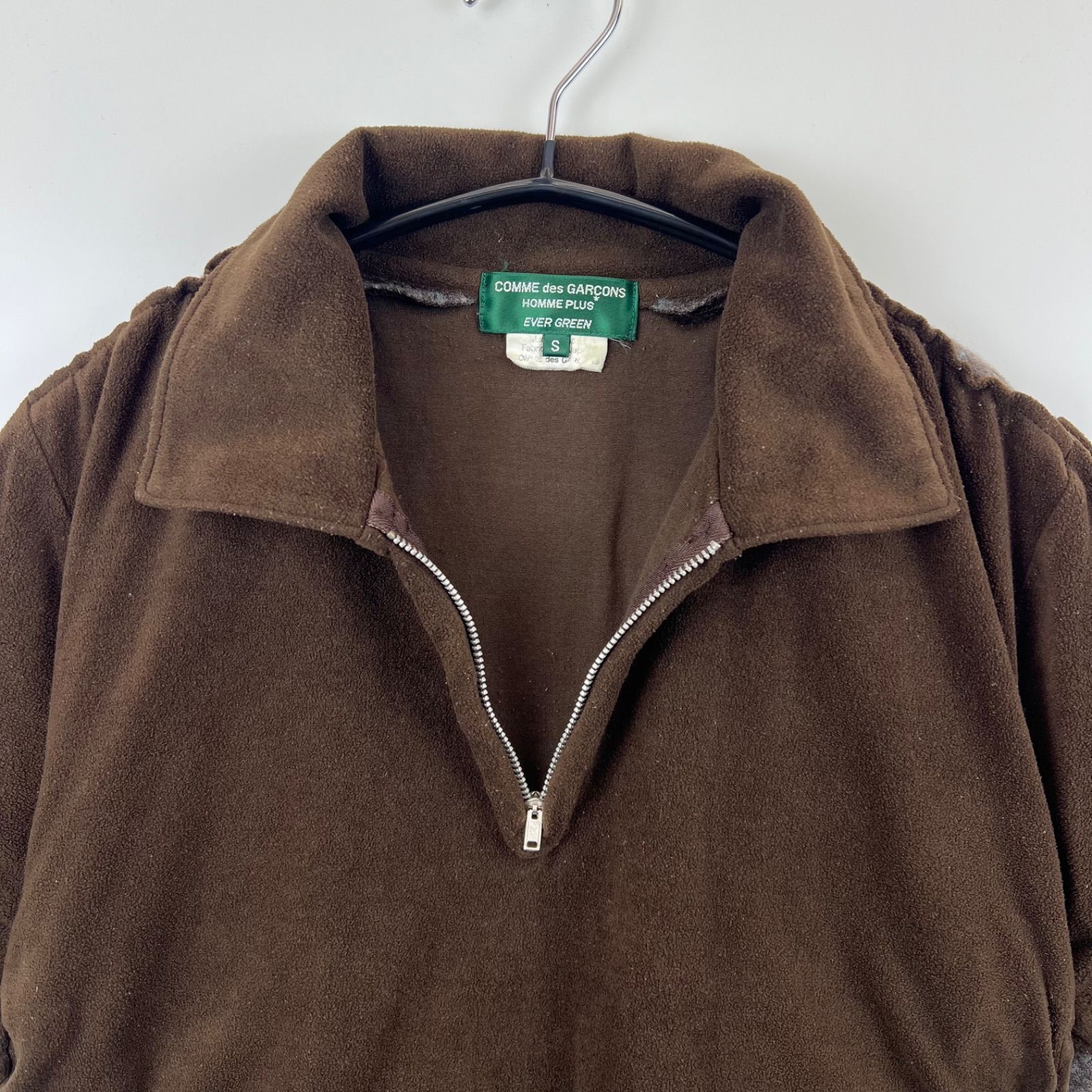 コムデギャルソンオムプリュス　エバーグリーン　ドッキングポロ　M COMMEdesGARCONS HOMME PLUS コムデギャルソンオムプリュス PF