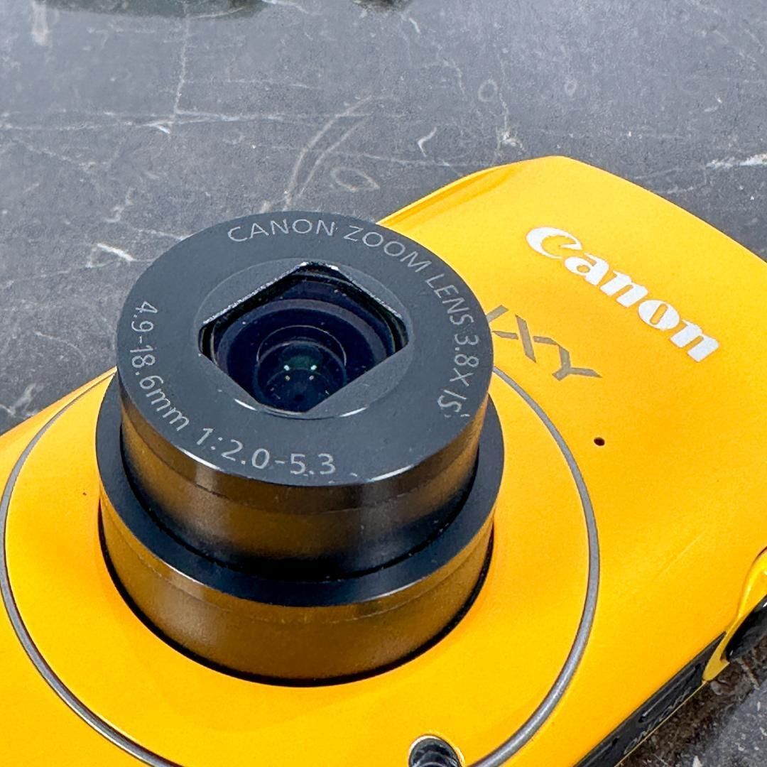Canon IXY 30S イエロー キャノン デジタルカメラ コンデジ コンパクト