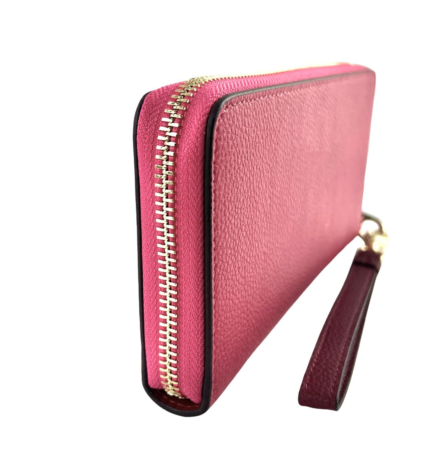 コーチ COACH 長財布 ホース アンド キャリッジ ロゴ ＃C5889 くすみ 