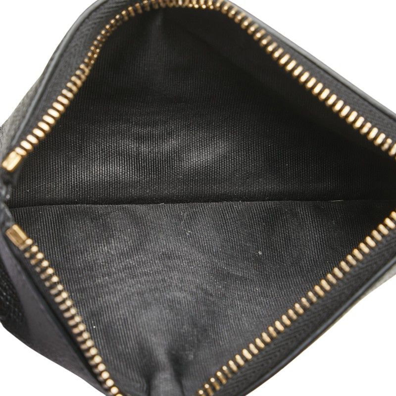 ディオール サドル チェーンウォレット ショルダーバッグ ブラック  