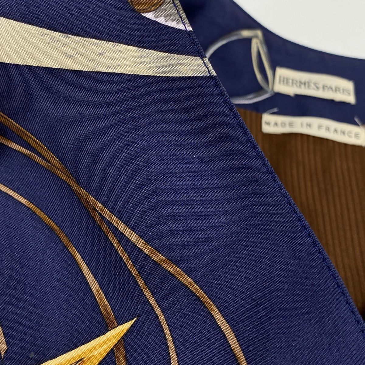 HERMES - エルメス CAVALERIE FRANCAISE ベスト レディース 40 【中古】 エルメス HERMES CAVALERIE FRANCAISE ベスト ジレ マルジェラ期