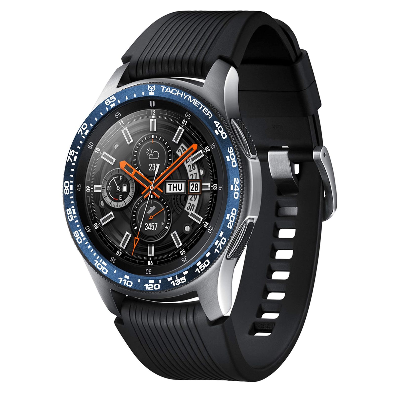 BaiHui Galaxy Watch ベゼルリング 46mm / Galaxy Gear S3 Frontier & Classic ベゼルリング  ステンレススチールベゼルリング保護カバー Galaxy Watchアクセサリー用 [Aluminum-01] - メルカリ