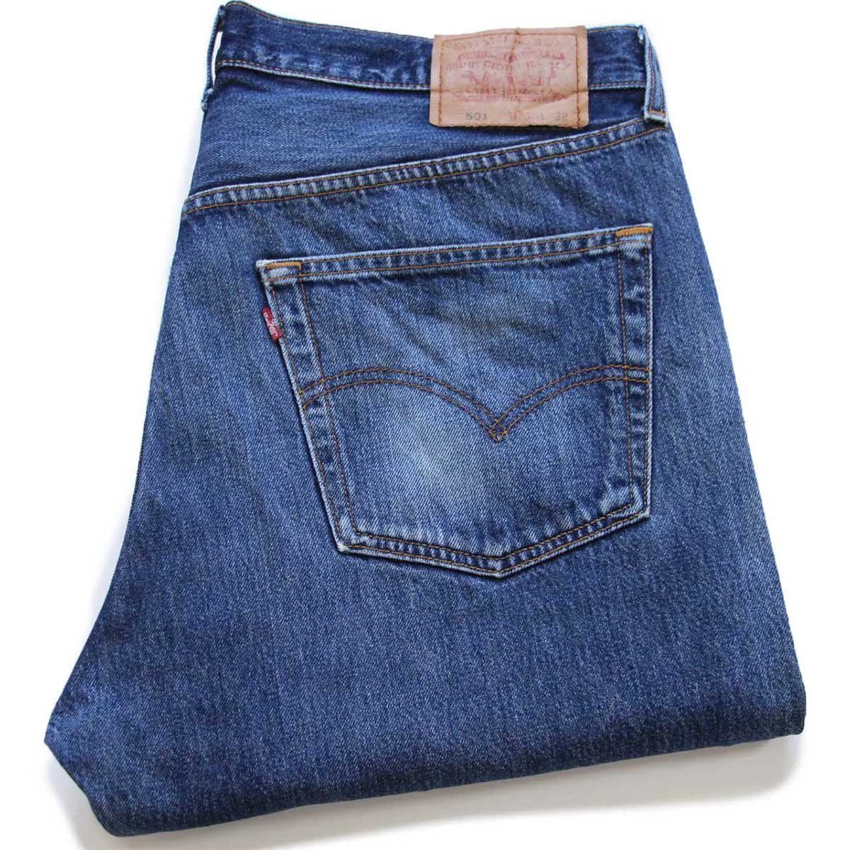 90s カナダ製 Levi sリーバイス 501 デニムパンツ ヒゲ W38 L32 155 オールド ビンテージ ジーンズ オーバーサイズ ビッグサイズ