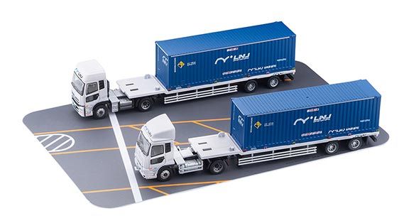 Nゲージトレーラー 42 Nゲージ 海上 コンテナ コキ 貨物列車