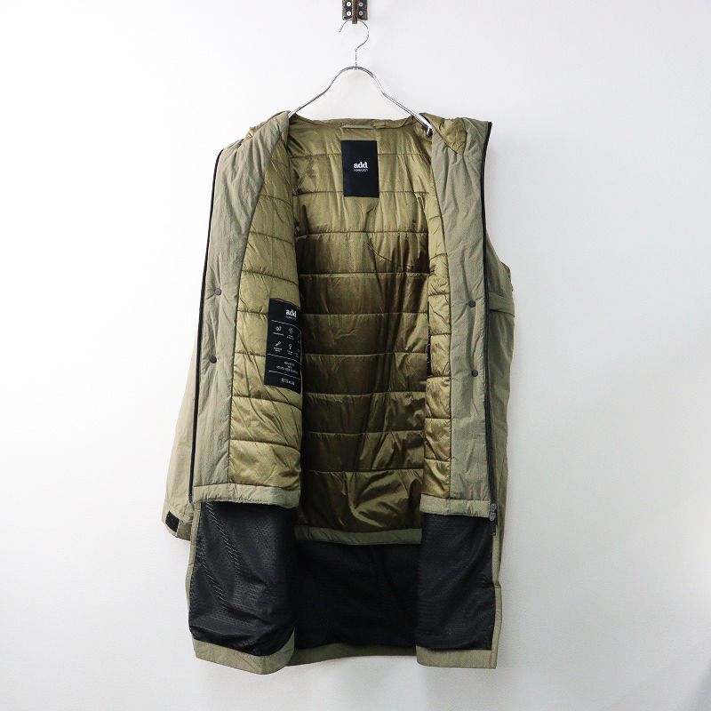 2020AW アパルトモン L'Appartement add エーディーディー 2way JACKET /■カーキ コート ジャケット ミリタリー フード【2400014225686】 2020AW アパルトモン L'Appartement add エーディーディー 2way JACKET