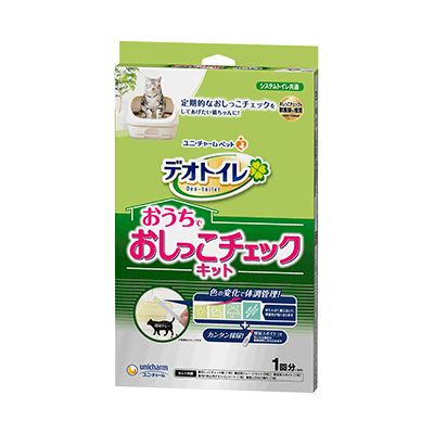 ユニ チャーム デオトイレ おうちでおしっこチェックキット 1回分×18箱