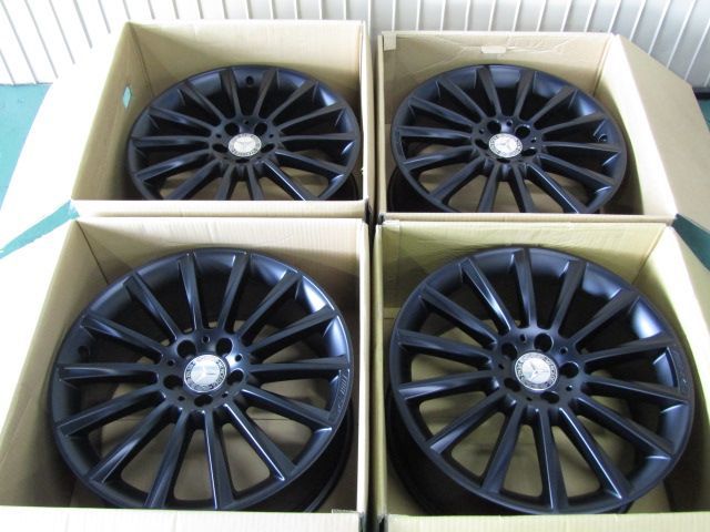 渋すぎブラック メルセデスベンツ W205 Cクラス純正 AMGマルチスポーク