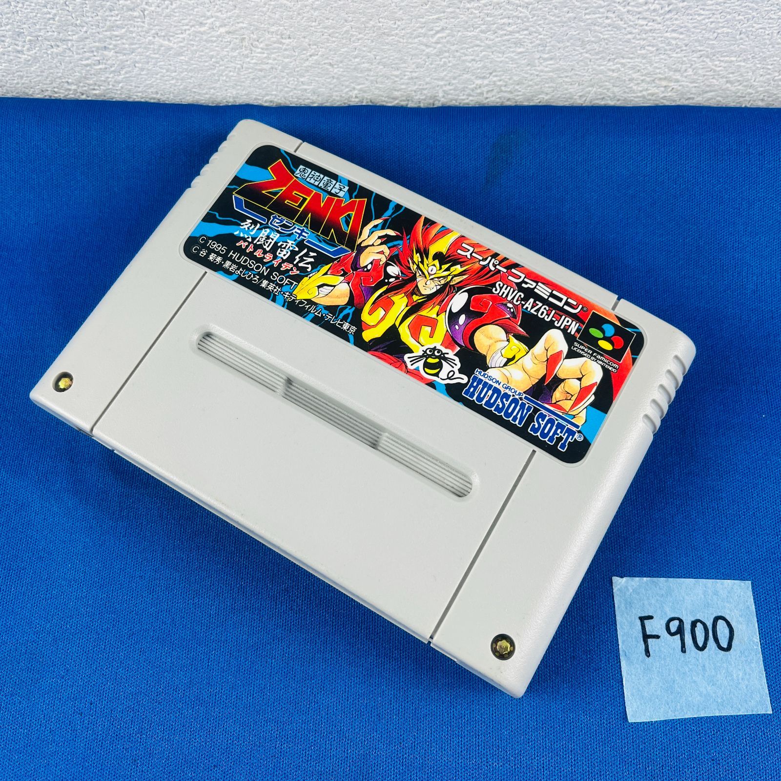 ◇F900【通電OK】鬼神童子ZENKI 烈闘雷伝 バトルライデン