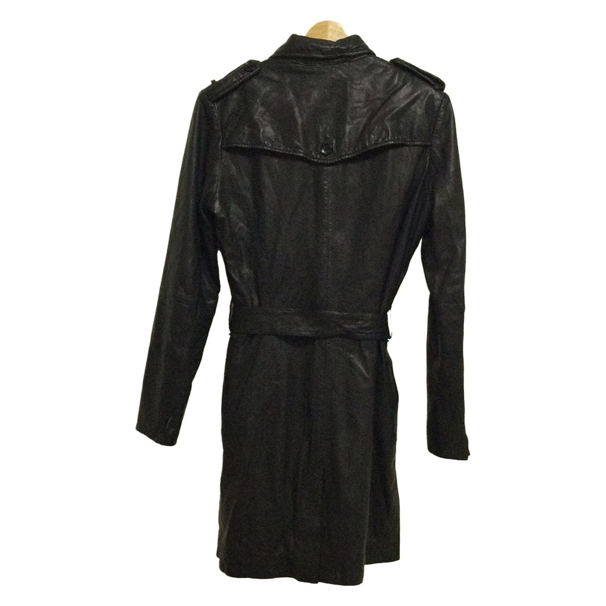 Zadig-Voltaire ザディグエヴォルテール コート サイズM レディース - 黒 長袖 レザー 秋 冬