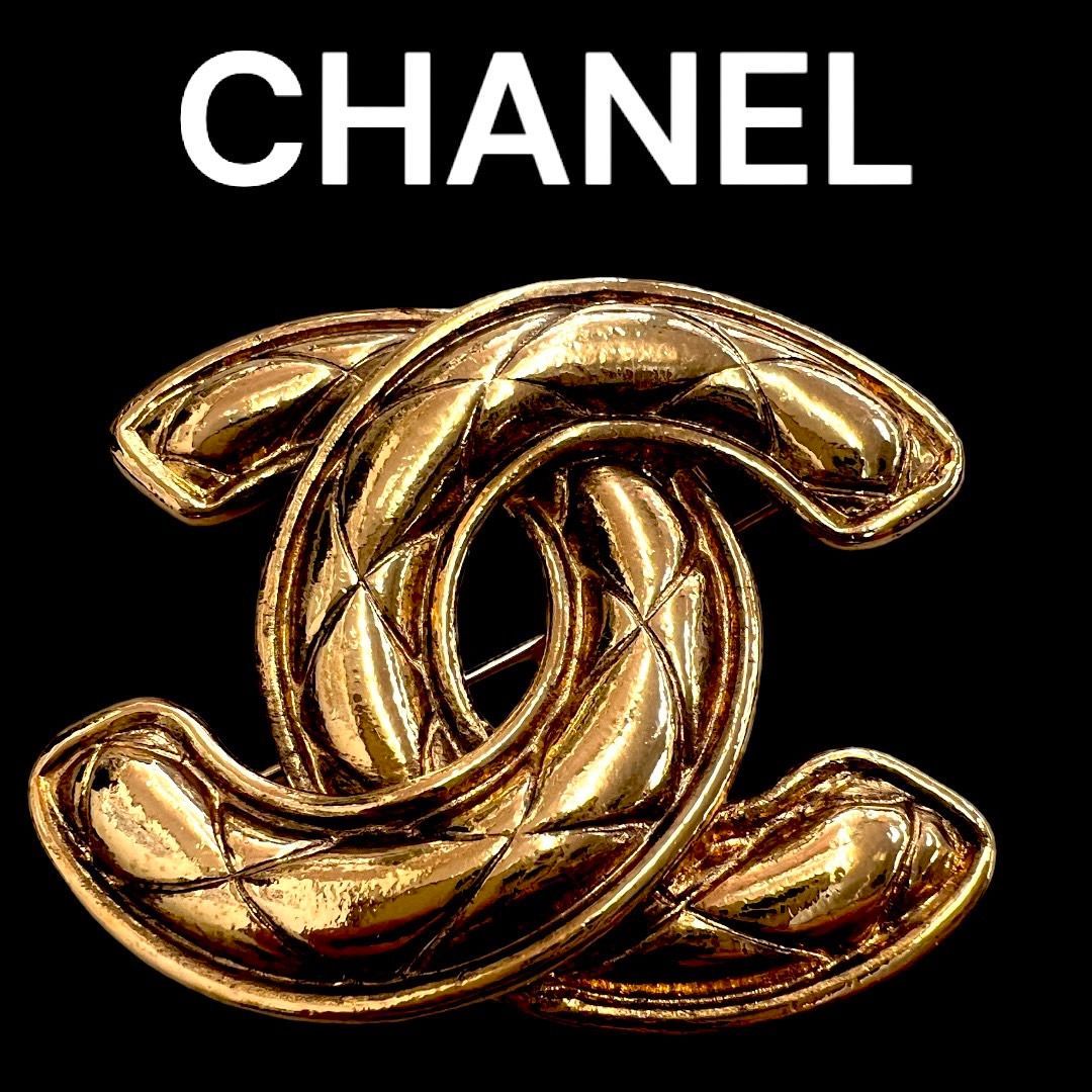 【本日のみ】CANEL シャネル ココマーク ヴィンテージ ブローチ  ゴールド 本日のみ】CANEL シャネル ココマーク ヴィンテージ ブローチ