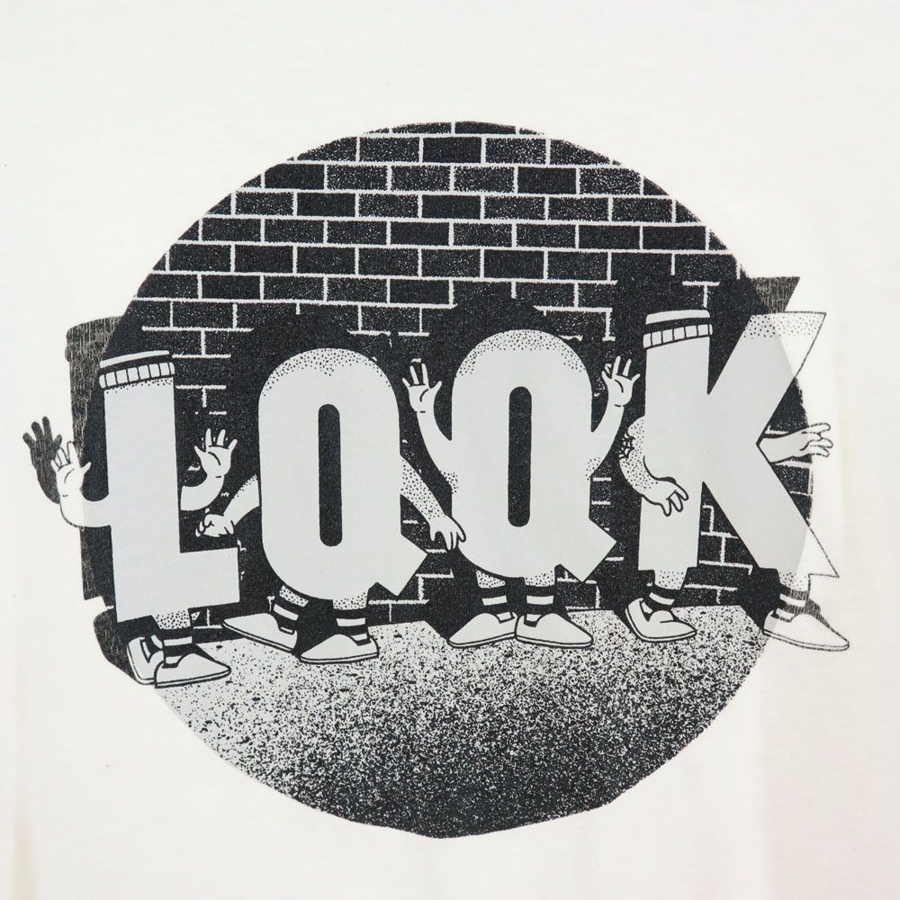 ルックスタジオ プリント 半袖 Tシャツ M ホワイト LQQK STUDIO THE DOM COREY メンズ ルックスタジオ プリント 半袖 Tシャツ M ホワイト LQQK STUDIO THE