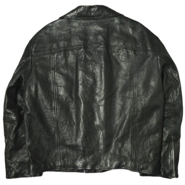 アクネ'ACNE 名作 ライダースジャケット OUR LEGACY 新品 Acne Studios アクネストゥディオズ DISTRESSED LEATHER JACKET