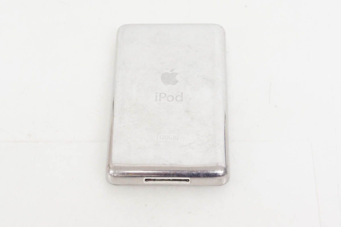 中古】C Appleアップル iPod classic 120GB シルバー MB562J ジャンク