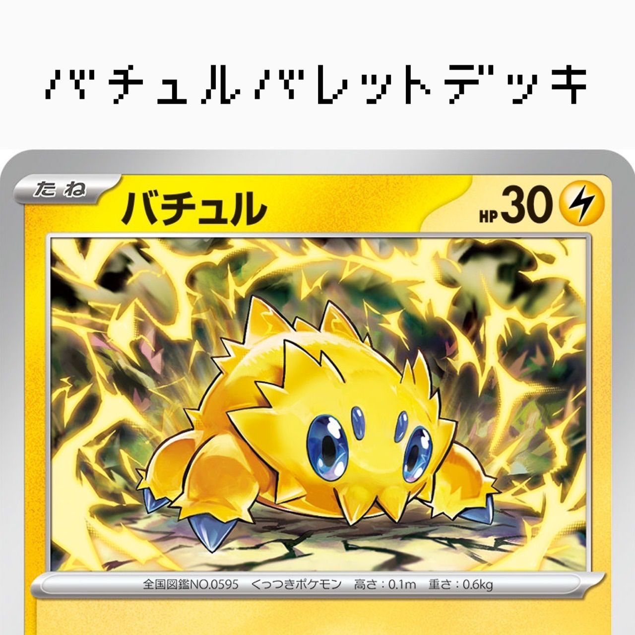 構築済み‼️バチュルバレットデッキ - メルカリ
