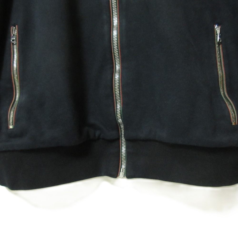 GUCCI シェリーライン ジップアップ サイズL ブラック