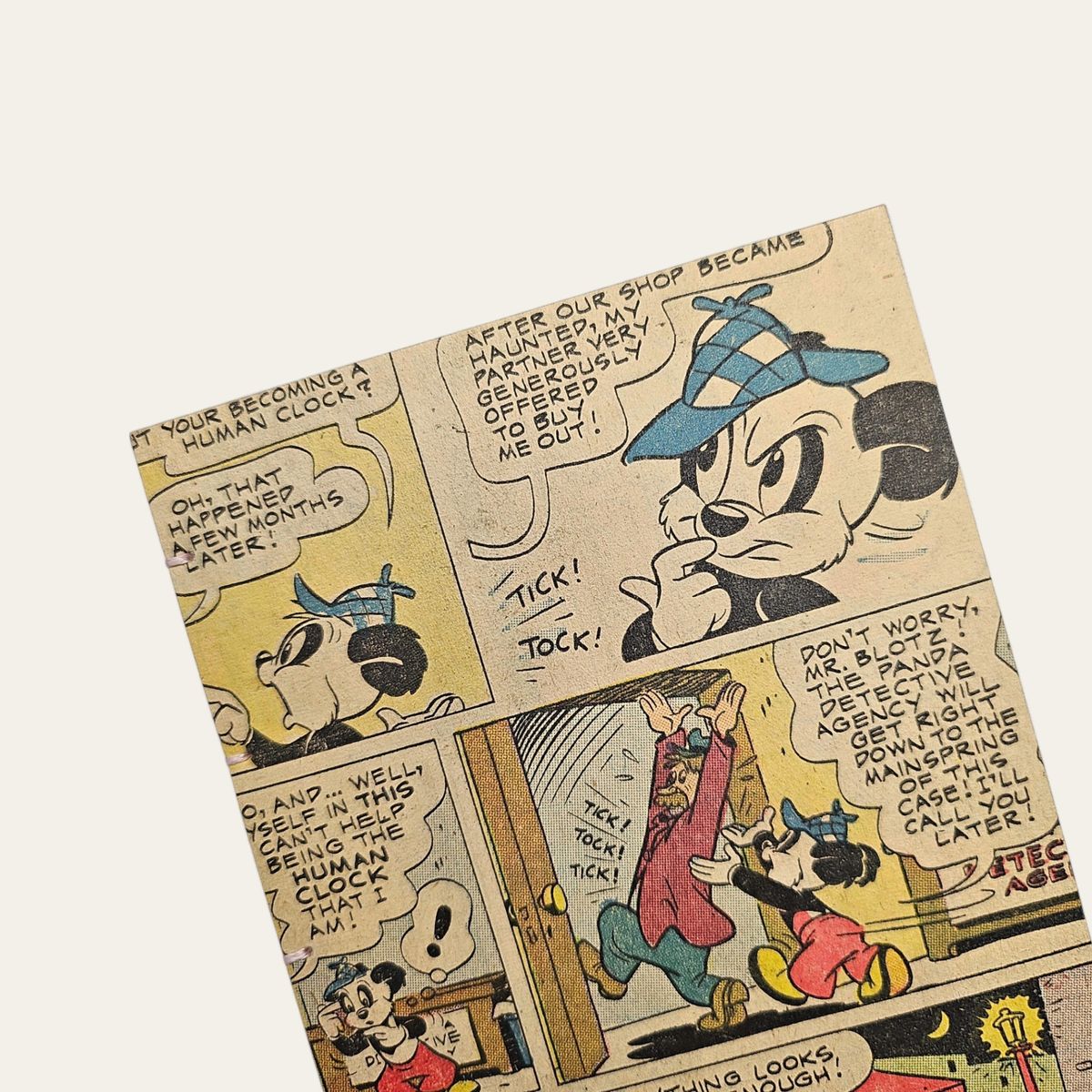 手作り ブックバインディング 手帳 ダイアリー ー パンダ