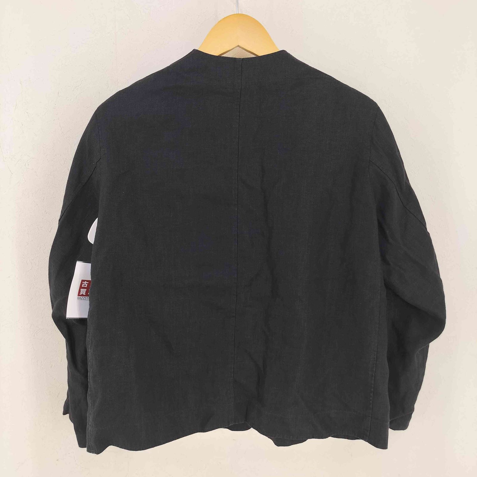 7/31まで値下　美品　morris&sons リネン　ジャケット　0 モリスアンドサンズ MORRIS & SONS リネン地ジャケット