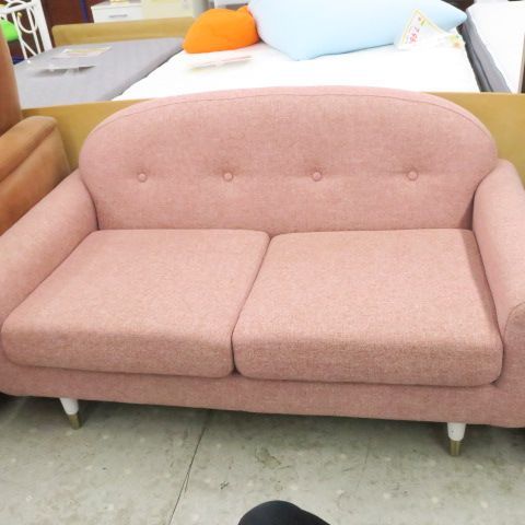 Francfranc フランフラン アマート ソファ ピンク 2シーター