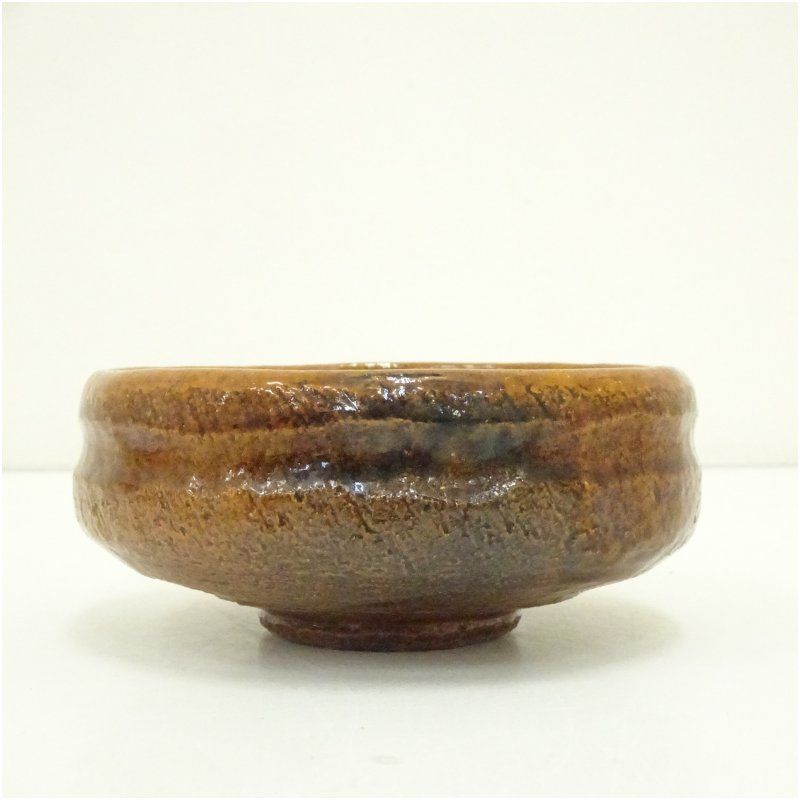 抹茶碗　抹茶茶碗　骨董　茶道　茶道具　陶器　焼き物　アンティーク　レトロ　３ 大樋焼 長楽窯造 茶碗 茶道 抹茶 おしゃれ 抹茶茶碗 抹茶碗 和
